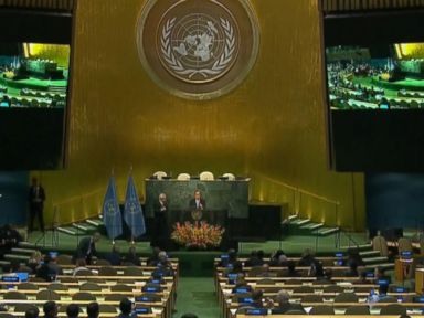 WATCH: Trump arrives in New York ahead of UN General Assembly